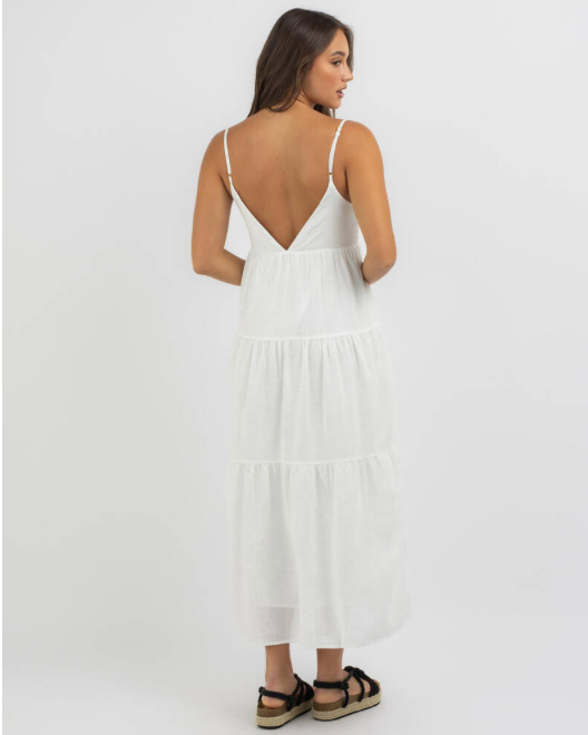 Classic Tierd Midi Dress