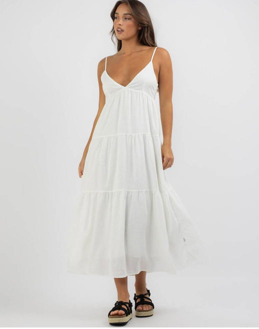 Classic Tierd Midi Dress